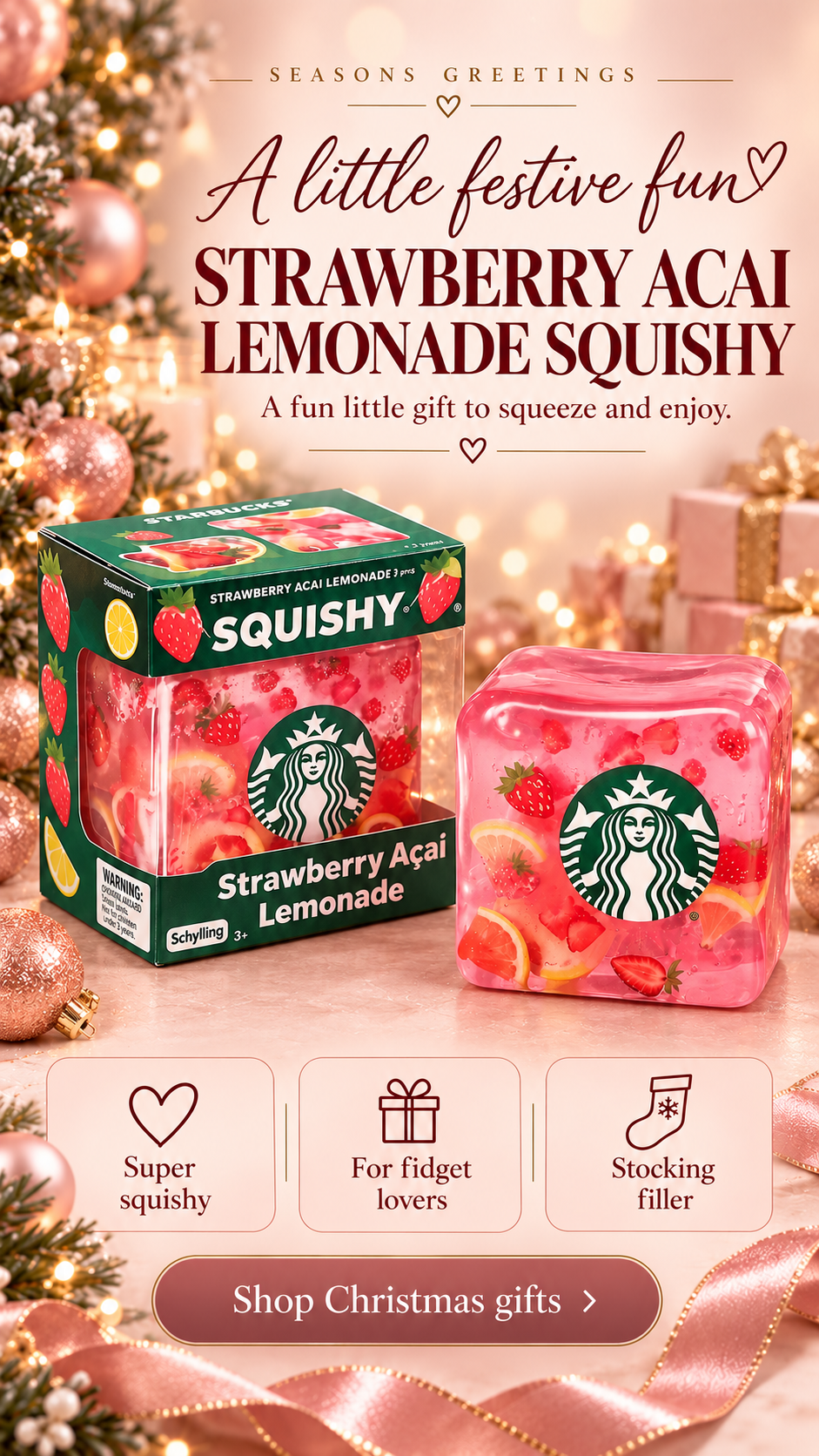 Squishy Fidget Toy – Christmas Stocking Filler