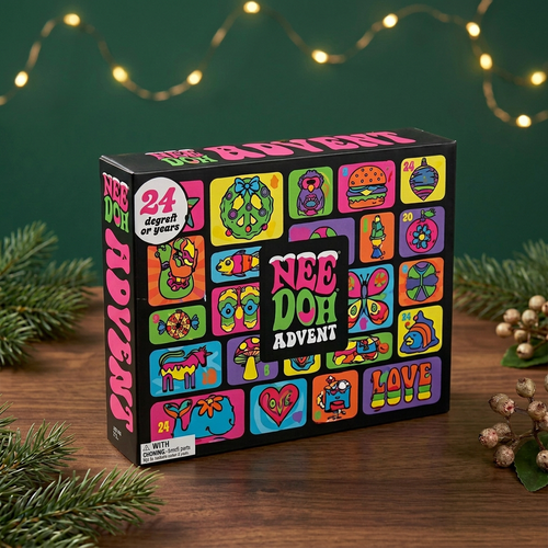 Nee-Doh Christmas Advent Calendar – 24 Squishy Surprises